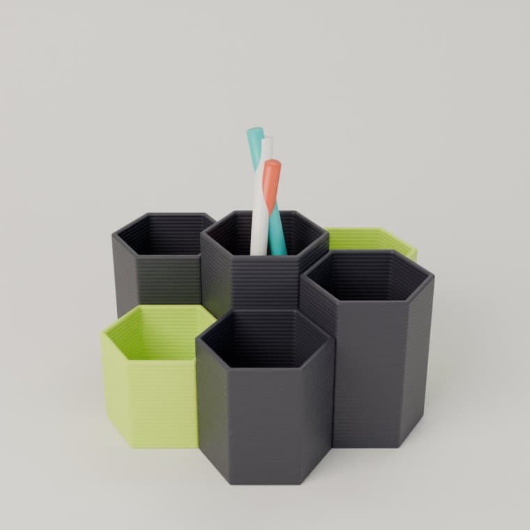 Hex Desk Organizer